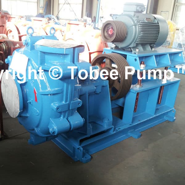 Tobee_ 8x6 rubber slurry pump